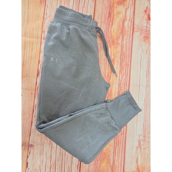 Under Armour Mens Loose Fit Jogger Sweatpants Medium Gray - Picture 3 of 6